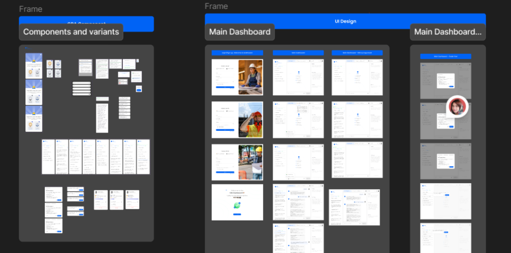 CBA Dashboard Design