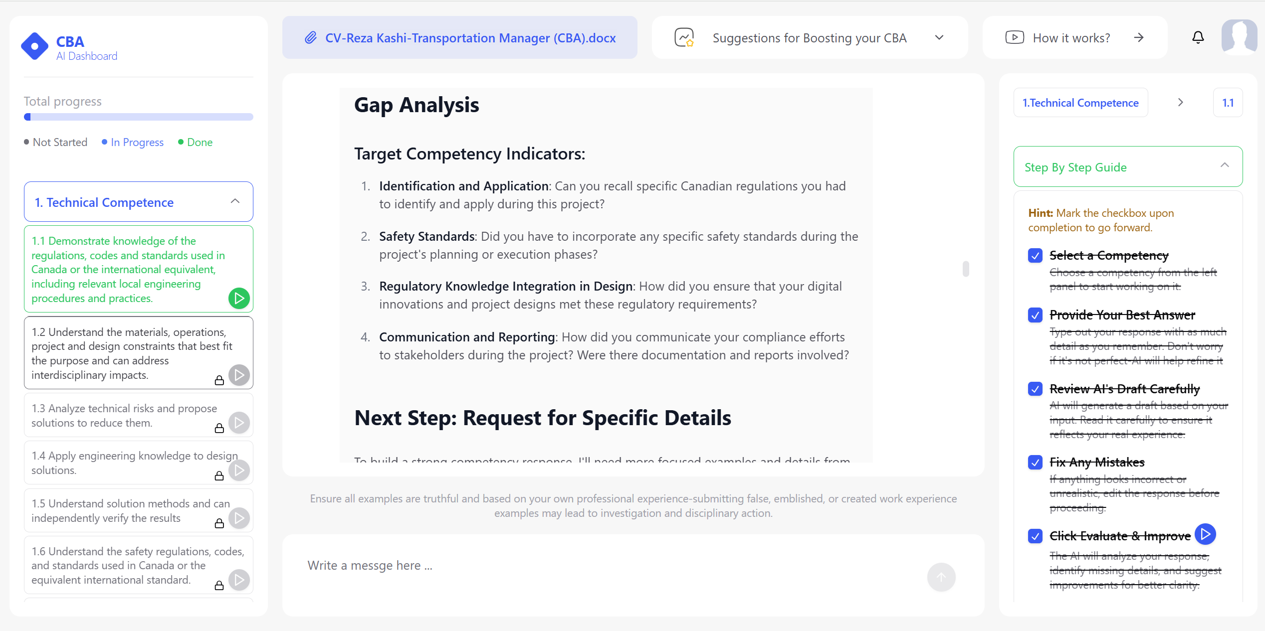 Competency Based Assessment