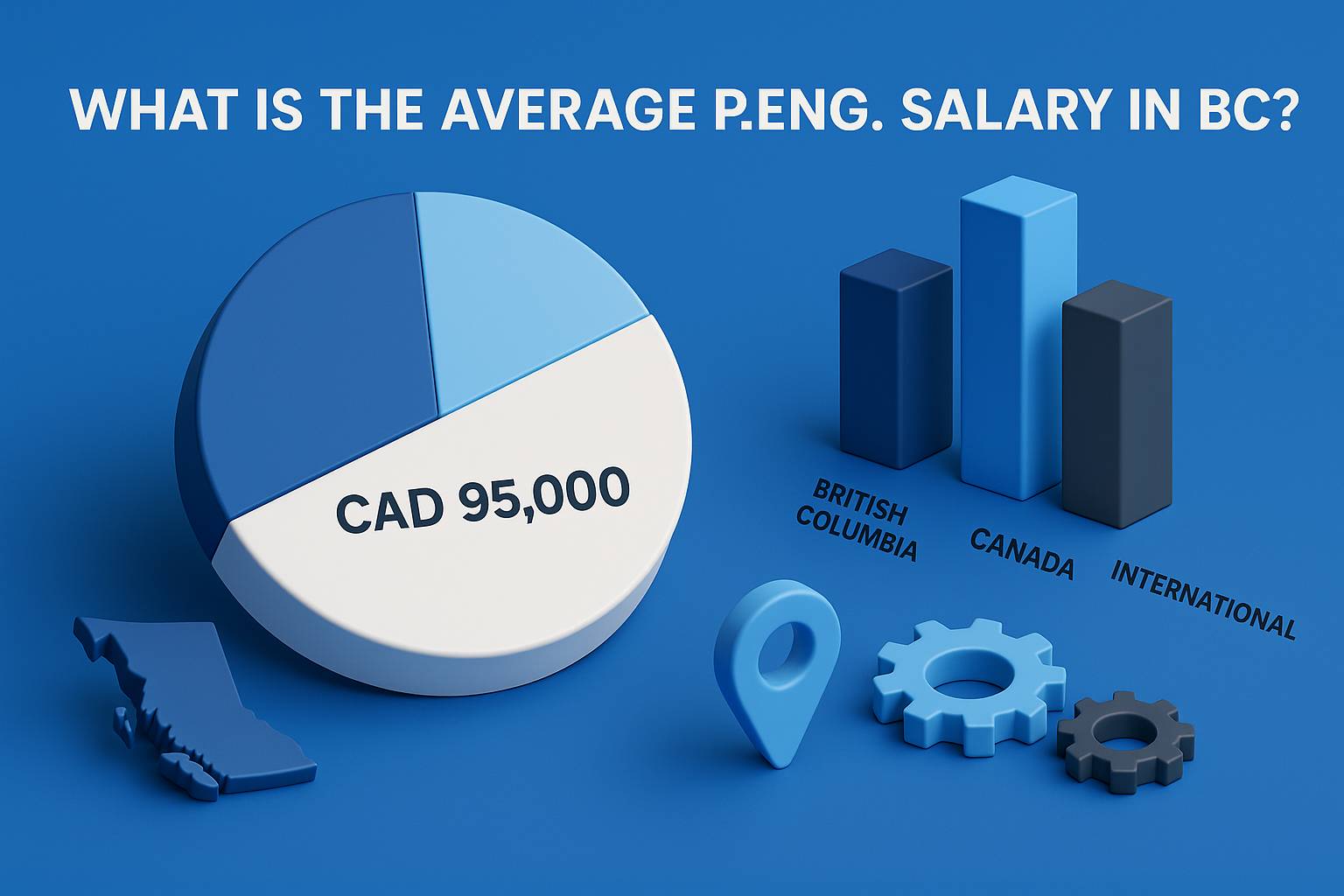 What is the Average P.Eng. Salary in BC? Infographic