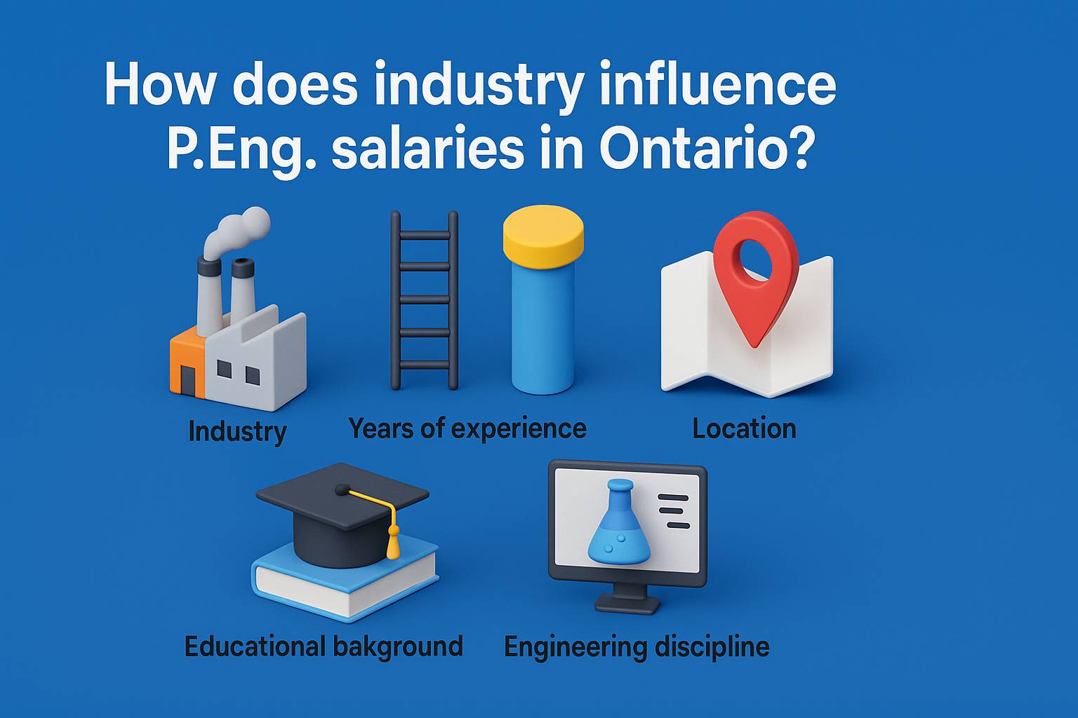 What Influences P.Eng. Salaries in Ontario? Infographic